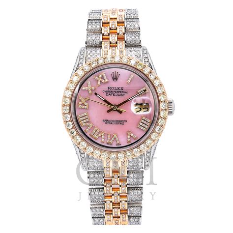 pink datejust rolex